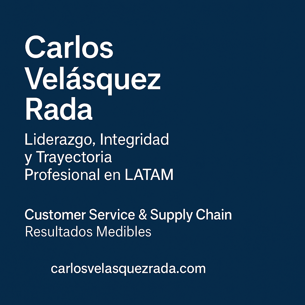 Carlos Velásquez Rada Customer Service | LATAM